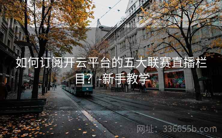 如何订阅开云平台的五大联赛直播栏目？-新手教学